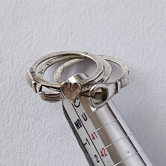 Vintage Fede Gemmel silver ring - Picture 3 of 7